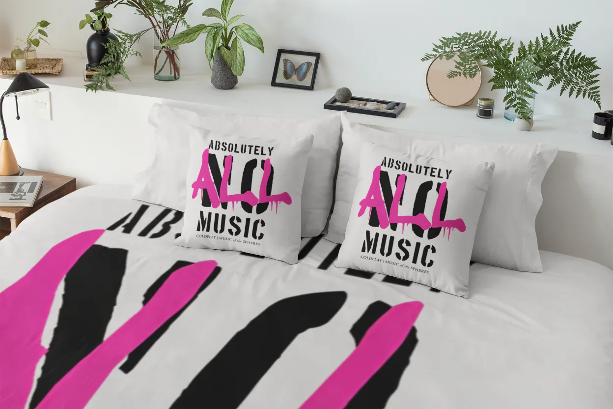 Coldplay Bed Sheets