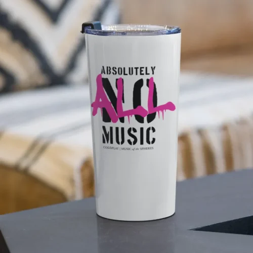 Coldplay Absolutely All Music Water Bottle #1